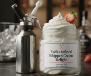 Vodka Infused Whipped Cream Delight